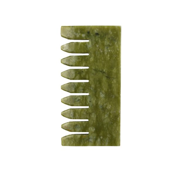 Jade Comb Crystal Head Massage Comb Meridian Comb - Image 10